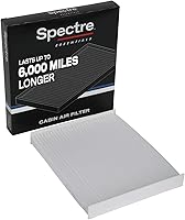 Vista 17 de Filtro de aire de cabina Spectre Essentials de K&N: Premium, vida útil 50 por ciento más larga: Compatible con modelos seleccionados de 2005-2017