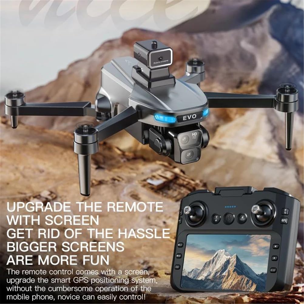 Dual battery,sg109 pro max dron profesjonalny gps hd kamera drony 5g wifi fpv wideo 4k uav 4.5 calowy duży ekran zdalne sterowanie rc dron