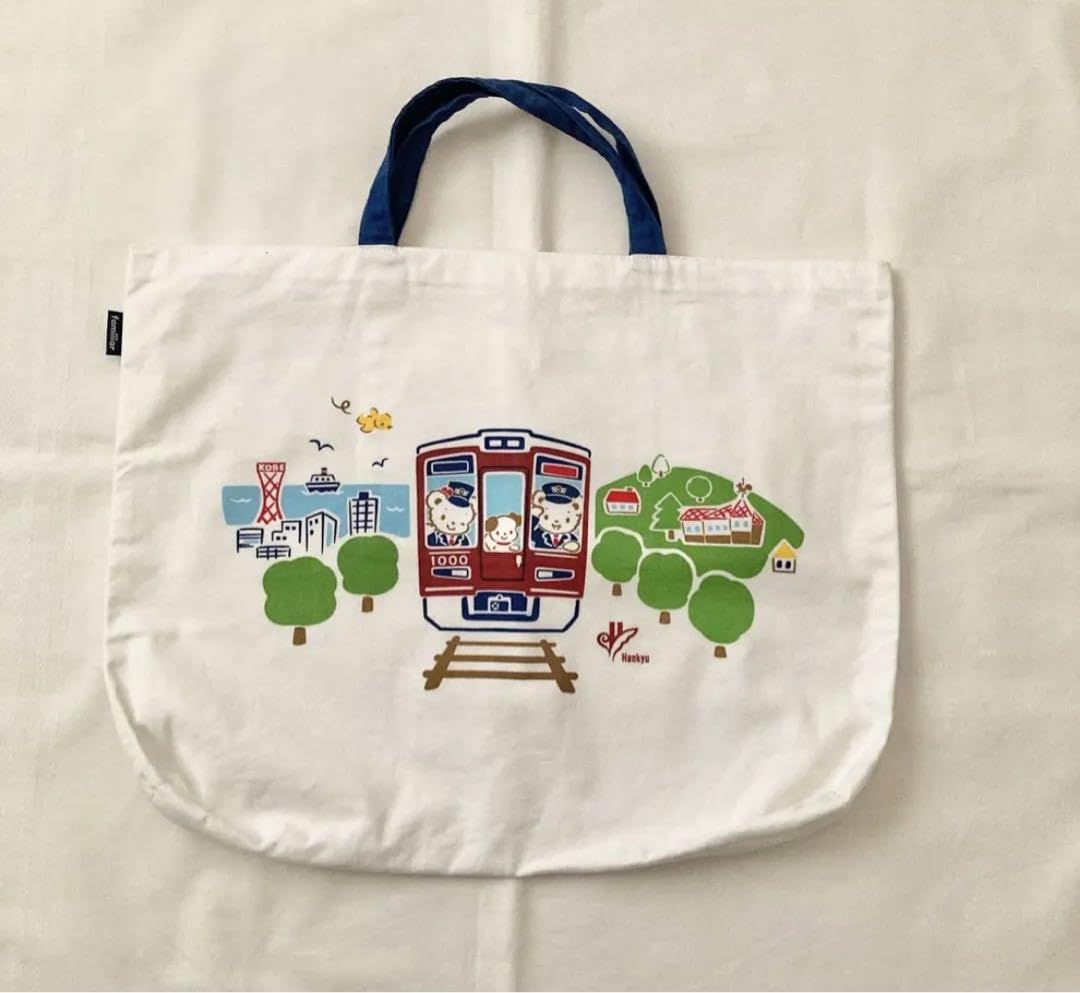 Amazon.co.jp: ファミリア Familiar阪急電車コラボ レッスンバッグ  