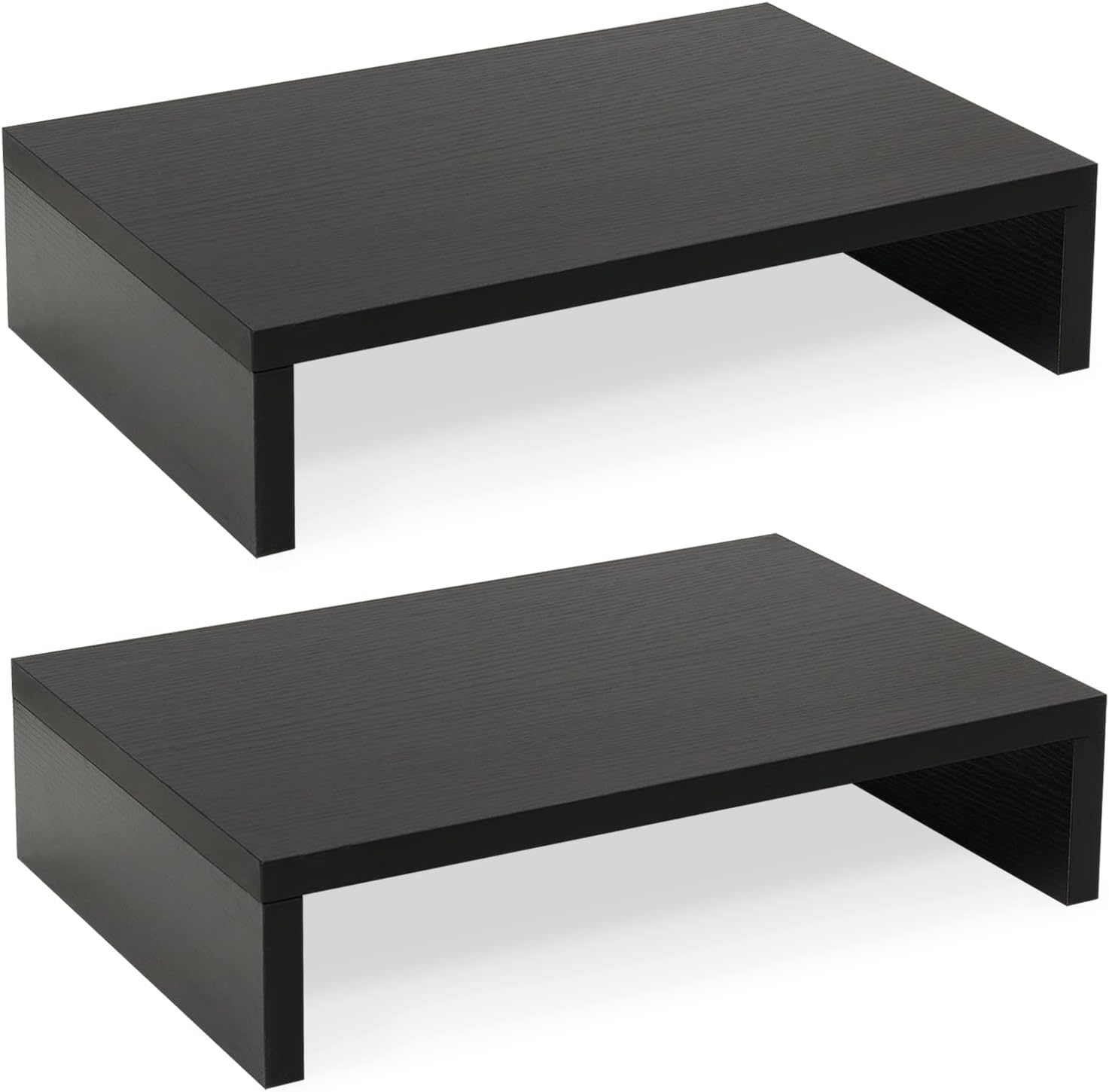 Amazon.com: Syracuse TV Risers LARGE BLACK TV Stand : Electronics