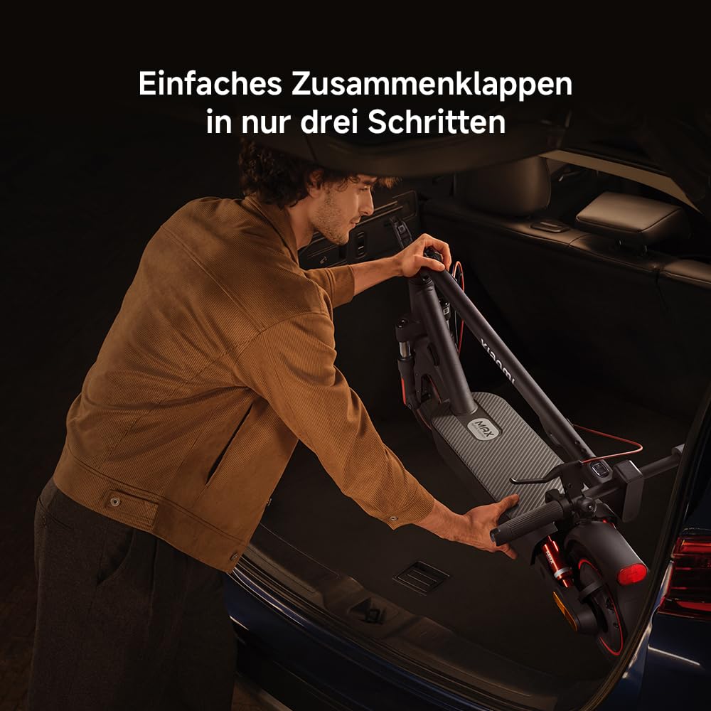 Xiaomi E-Scooter mit Straßenzulassung 4 Lite, 4 Ultra, 5 Elite, 5, 5 Pro, 5 Plus oder 5 Max (max 20km/h, bis zu 70km Reichweite und 25% Steigung, Luftreifen, Dual-Bremsen, Display, App)