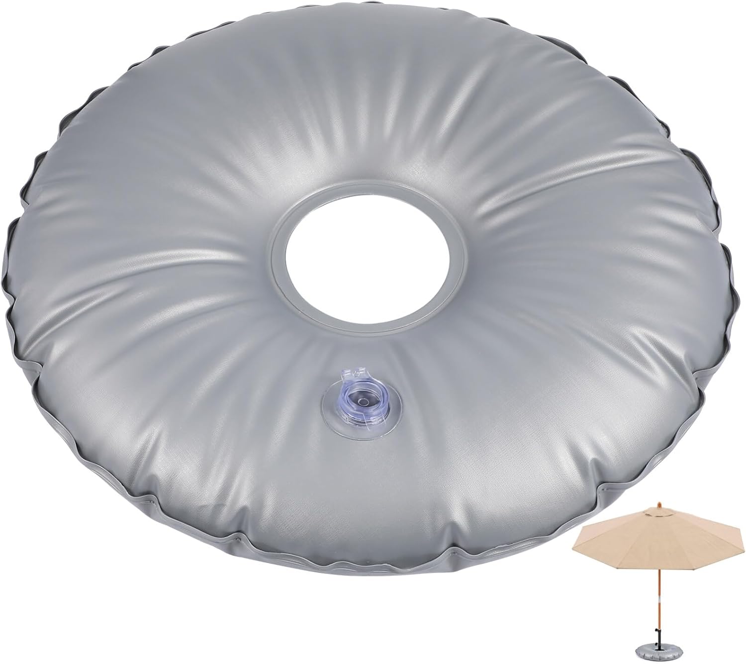Hemoton Weight Bag for Beach Umbrella Base Portable Umbrella Flag Weight Bag Holder for Stability Strong Winds Design