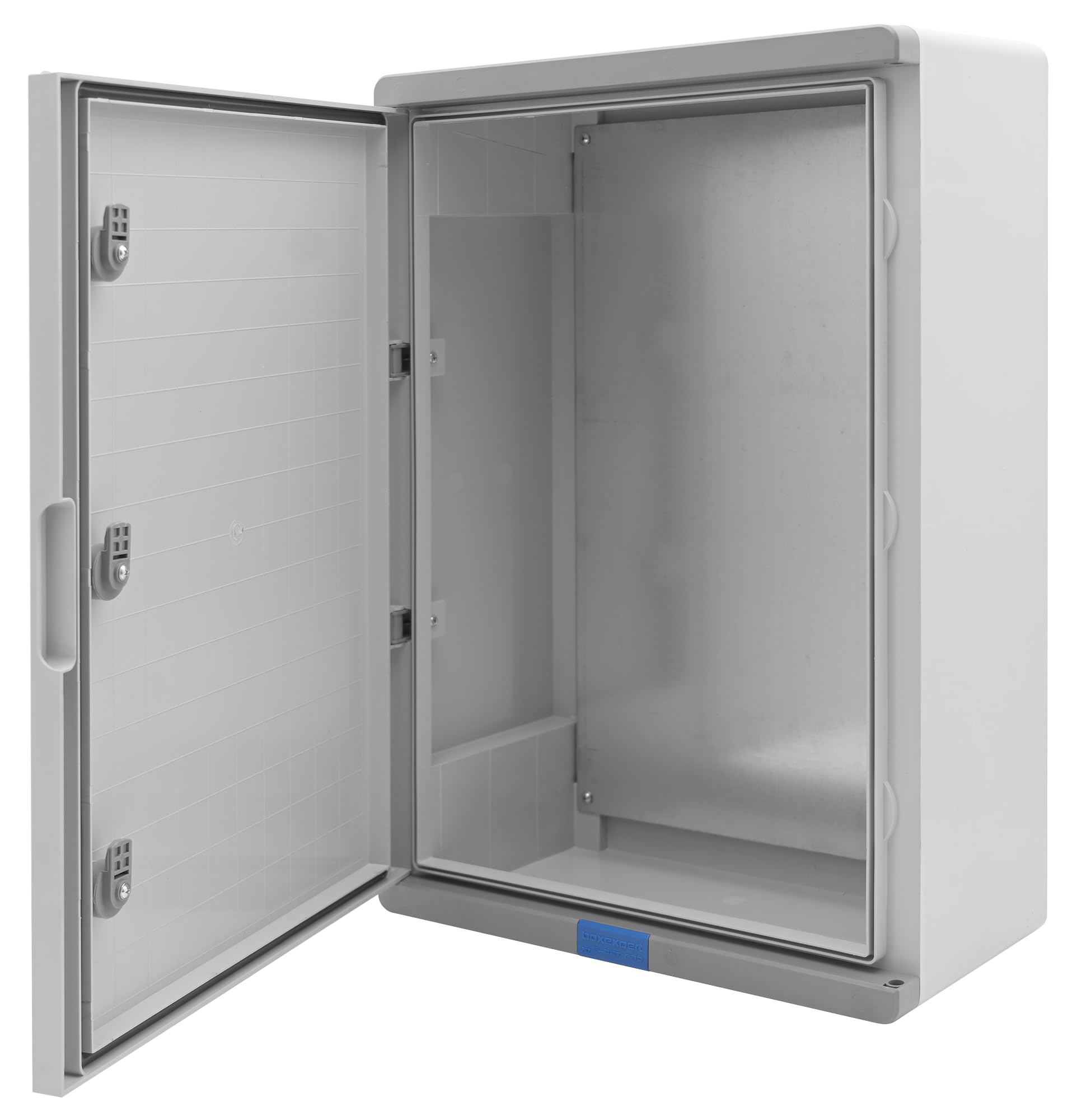 Quadro elettrico esterno BOXEXPERT IP67 in ABS 600×400×200 mm (Fleet Pro). Impermeabile fino a 1 m. Scatola di distribuzione industriale vuota, robusta e resistente per impianti elettrici esterni