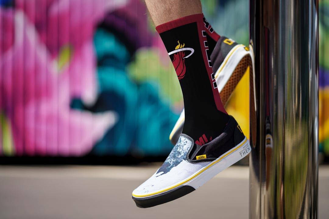 For Bare Feet NBA Unisex Nba Mvp Crew Sock