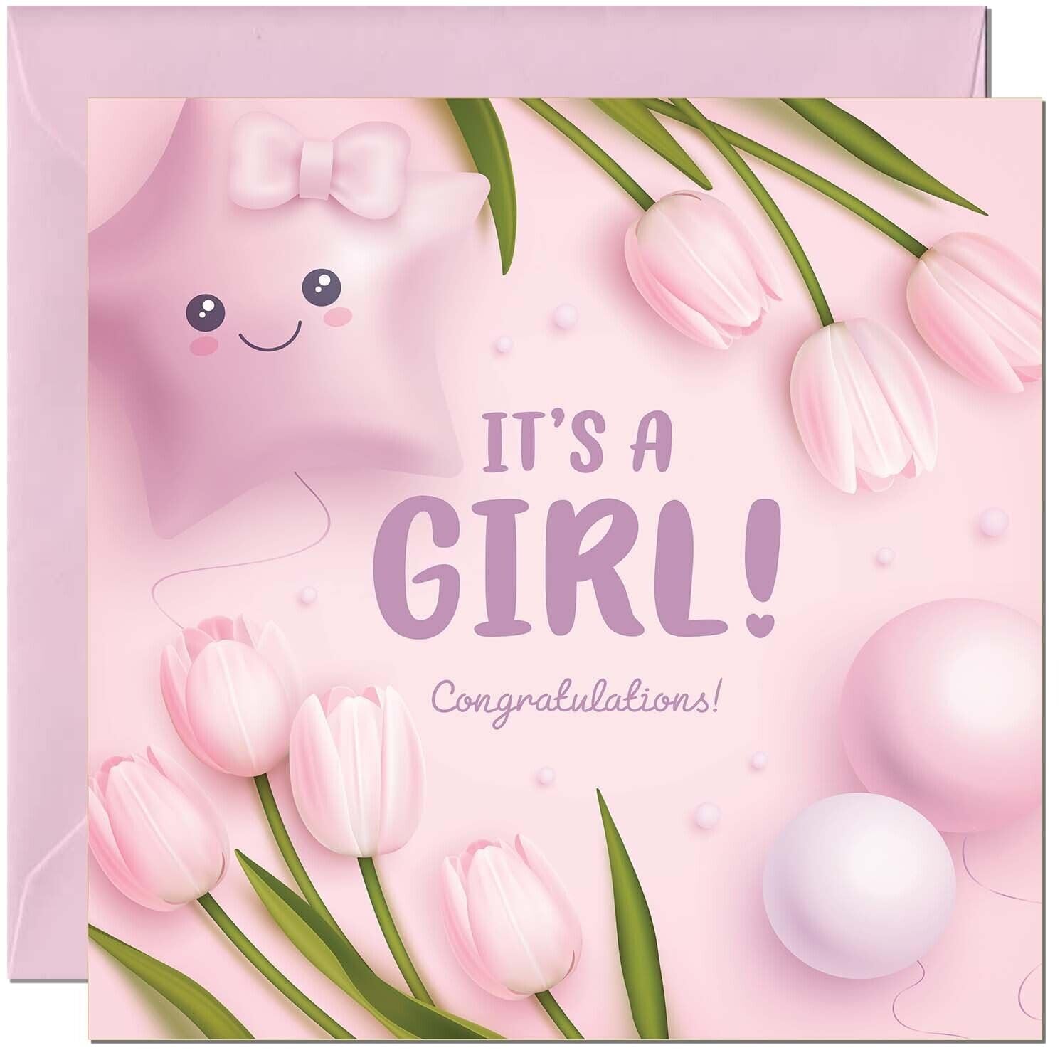 Biglietto di auguri con scritta in lingua inglese Congrats