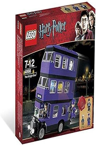 LEGO Harry Potter El autobús caballero 4866 Edad 7 - 12 Años El impresionante autobús de caballero de tres pisos cuenta con ruedas que realmente