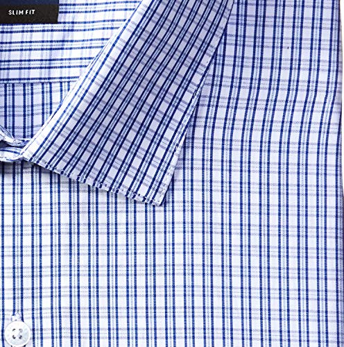 Image of Van Heusen Men's Checkered Slim Fit Formal Shirt