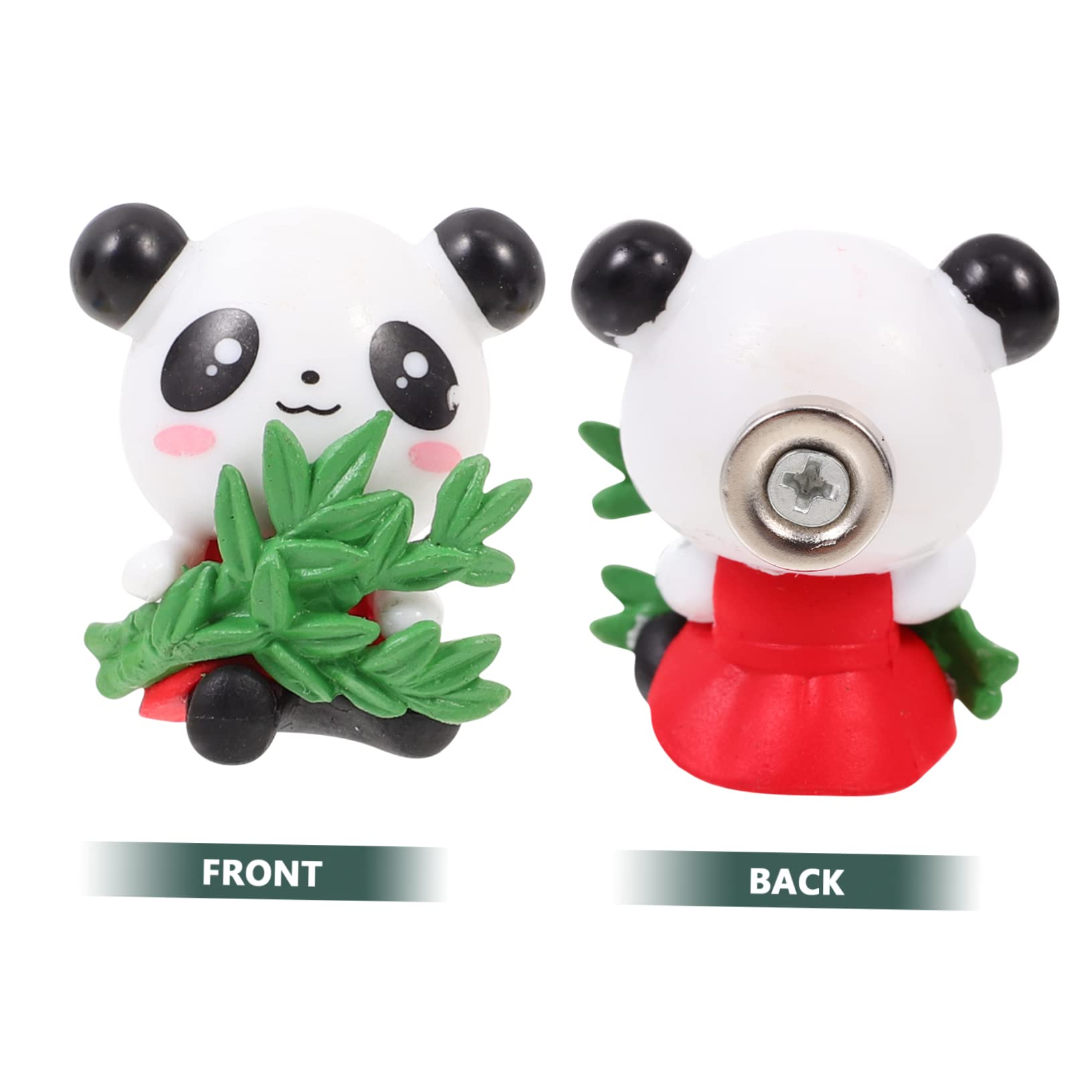 TOPBATHY 20 Pz Calamita da Panda calamite adesivi magneti da ufficio per congelare magneti da regali Decorazione della cucina pvc