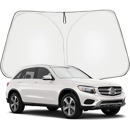 Amazon Ruiya ベンツ Glcクラス X253 Suv適用 サンシェード フロントガラス用 パラソル 車用サンシェード Uvカット 日よけ 車中泊 折り畳み式 カスタムパーツ サンシェード 車 バイク