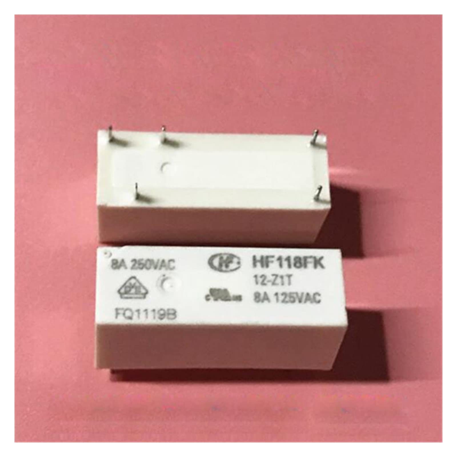 AERBNYEQP 12V Relay HF118FK-12-Z1T HF118FK12Z1T HF118FK 12 Z1T 12VDC 8A(5PCS)