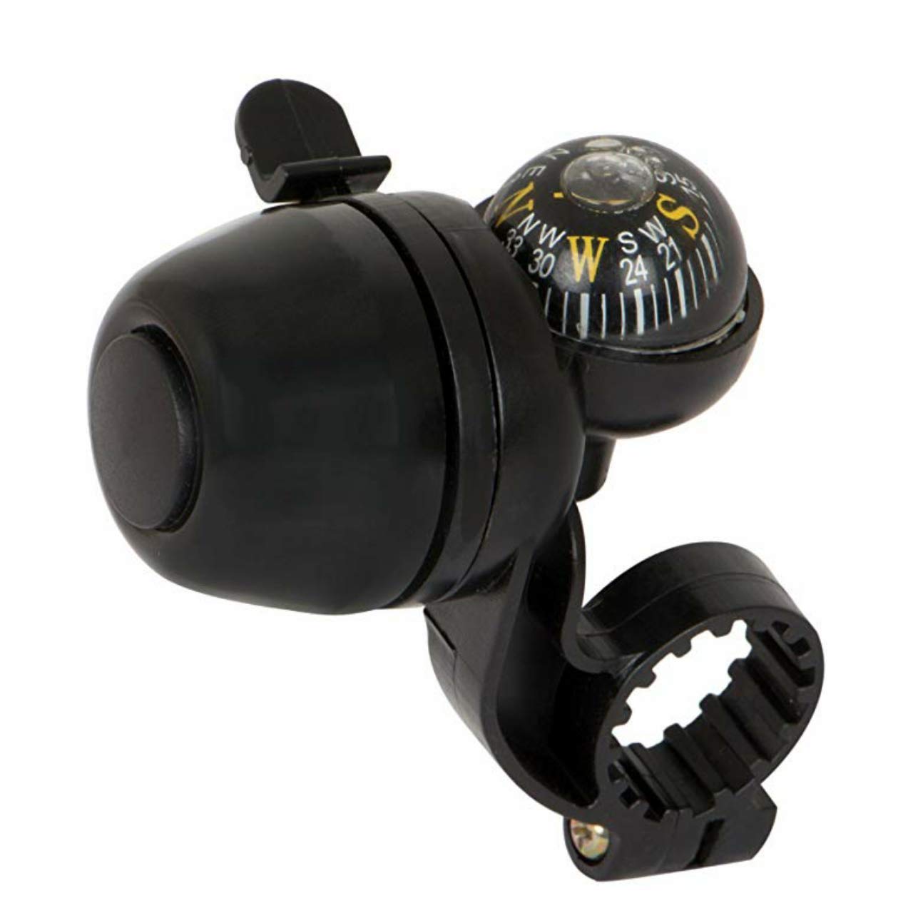 FASTPED® Plastic Bicycle Navigation Bike Compass and Handlebar Bell (Black) (B07WCYGPZT) Amazon Price History, Amazon Price Tracker