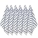 Now Designs Basketweave Kitchen Towel, Set of Six, Royal Blue