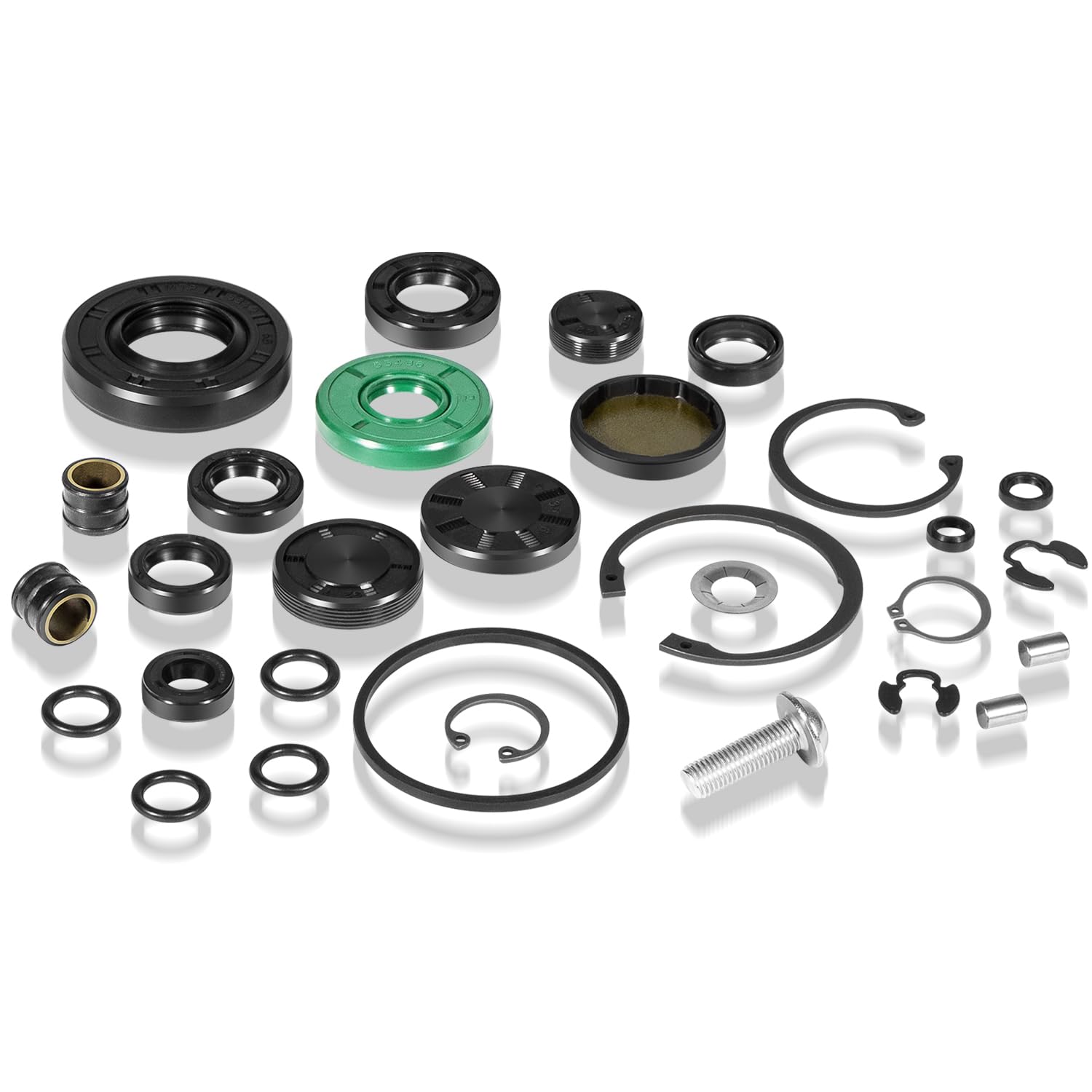 72994 Transaxle Seal Service Kit for Hydro-Gear ZT-2800 ZT-3100 ZT-3200 and ZT-3400 Rebuild, Charge Pump Gerotor Seal Part, 30-piece set