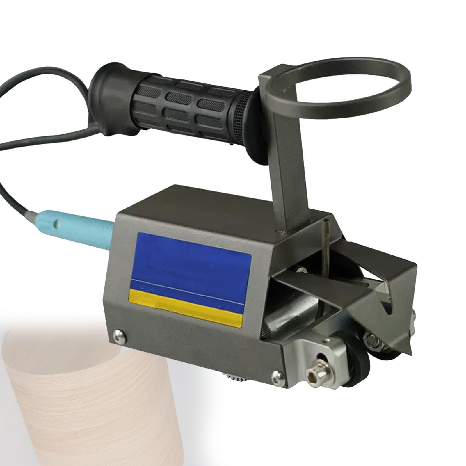 Machine à coudre automatique pour placage de bois, outil d'épissure cycloïdale portable pour panneaux de 0,1 à 1 mm, épisseuse de travail du bois en acier inoxydable pour réparation de meubles