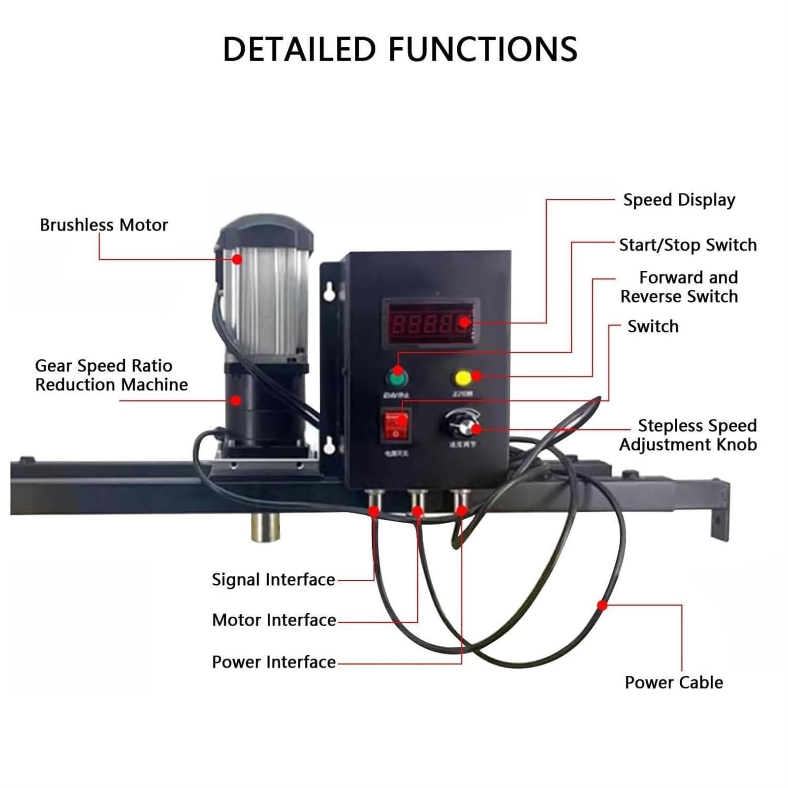 Air Agitator Electric Tank Mixer Machine with Folding Propeller Portable Paint Mixer Mortar Plaster Paint Fodder Stirring Tool,