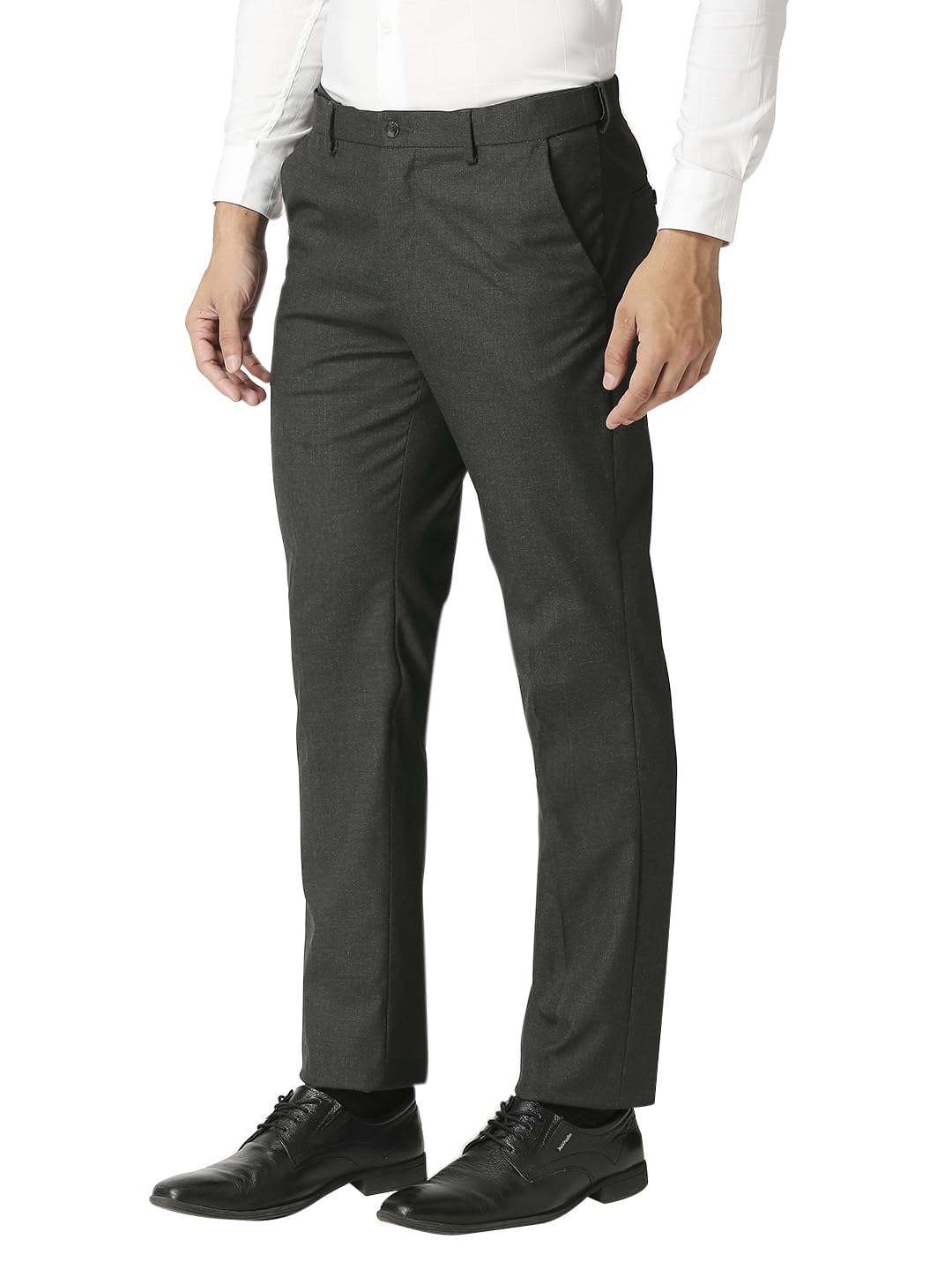 SaintXMen's Premium Stretchable Formal Trouser with Techno Flex Waistband | Slim Fit | Italian Design | Triple Blend Special Fabric Pants | Office Wear/Executive Wear