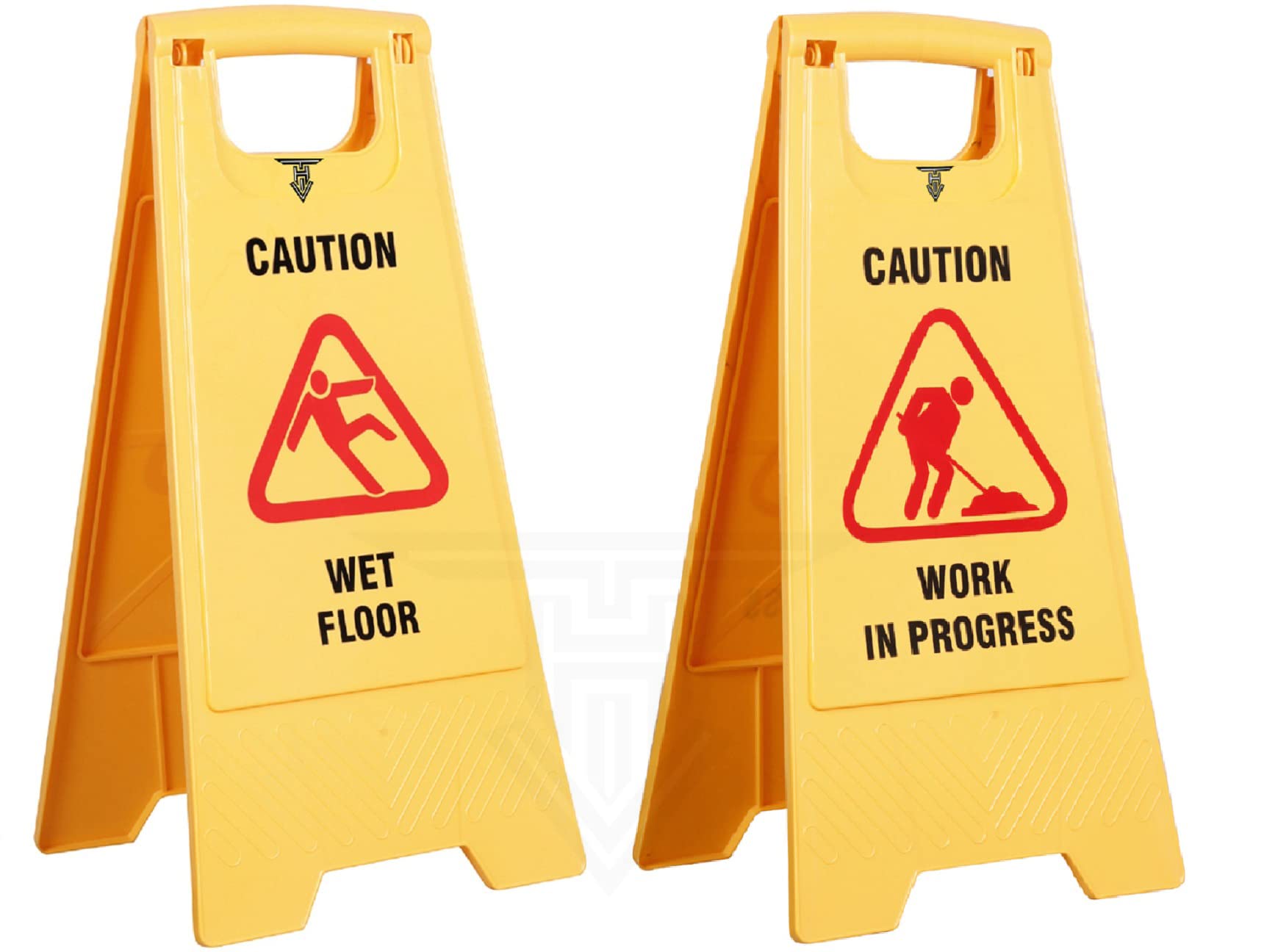 TARGET HYGIENE Caution Sign Board Wet Floor and Work in Progress - Yellow (Combo of 2 Pc Sign Board) (B08J3WYWBS) Amazon Price History, Amazon Price Tracker