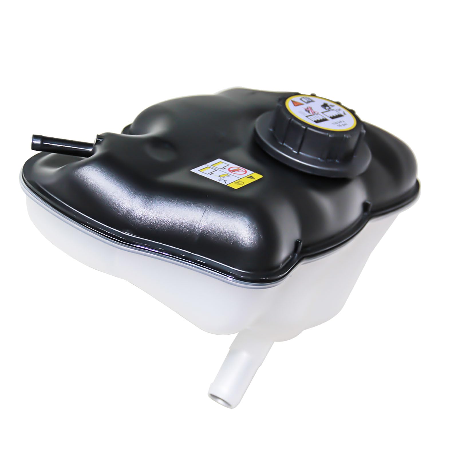 Engine Coolant Overflow Recovery Reservoir Tank with Cap Compatible with 2005-2010 Ford Mustang Replaces 603-051, 4R3Z8A080AA