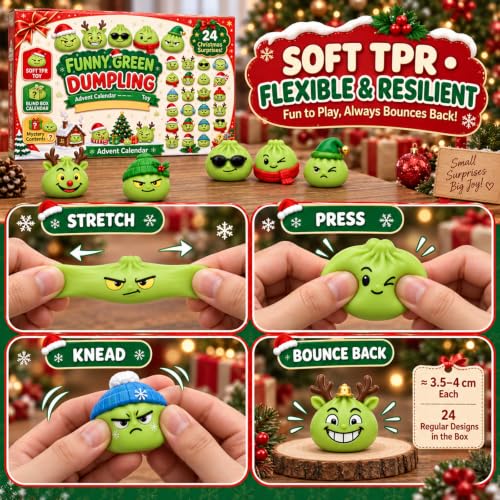 Mystery Box Advent Calendar 2026 Christmas 24 Days Squishies for Adults - image 5