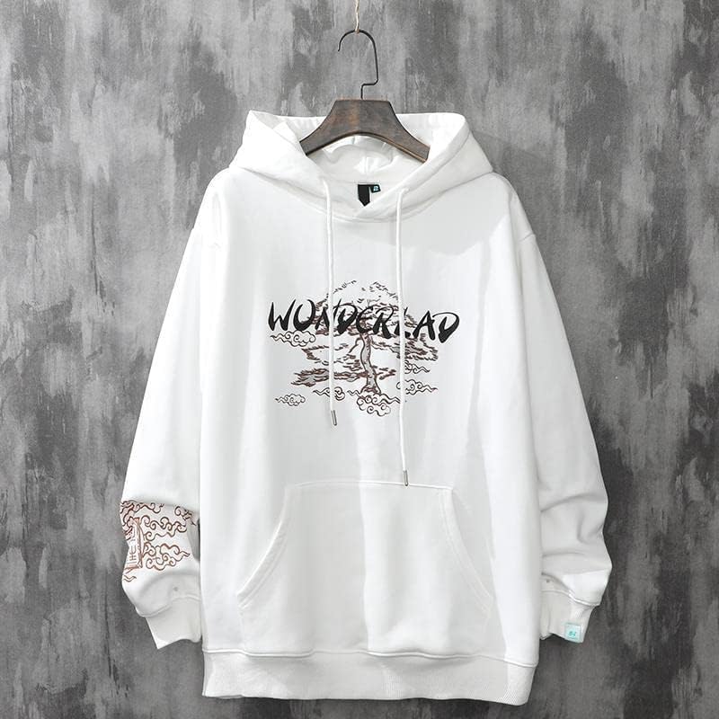 Miniatura 3 de Sudadera con capucha estética japonesa Sakura para mujer y hombre, sudadera con capucha anime Y2K Harajuku de tela coreana de manga larga para