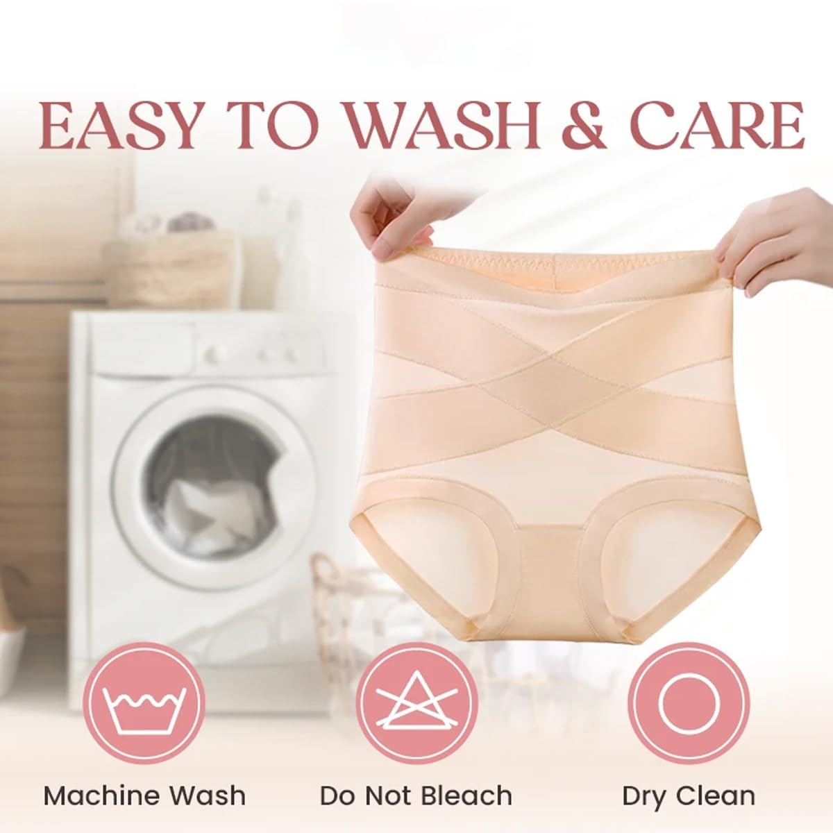 Doveloom - Culotte Anti-Fuites Et Gainante Confort Ultime, Mayaloom sous-Vêtements Anti-Fuites en Coton avec Contrôle(5pcs-B,2XL)