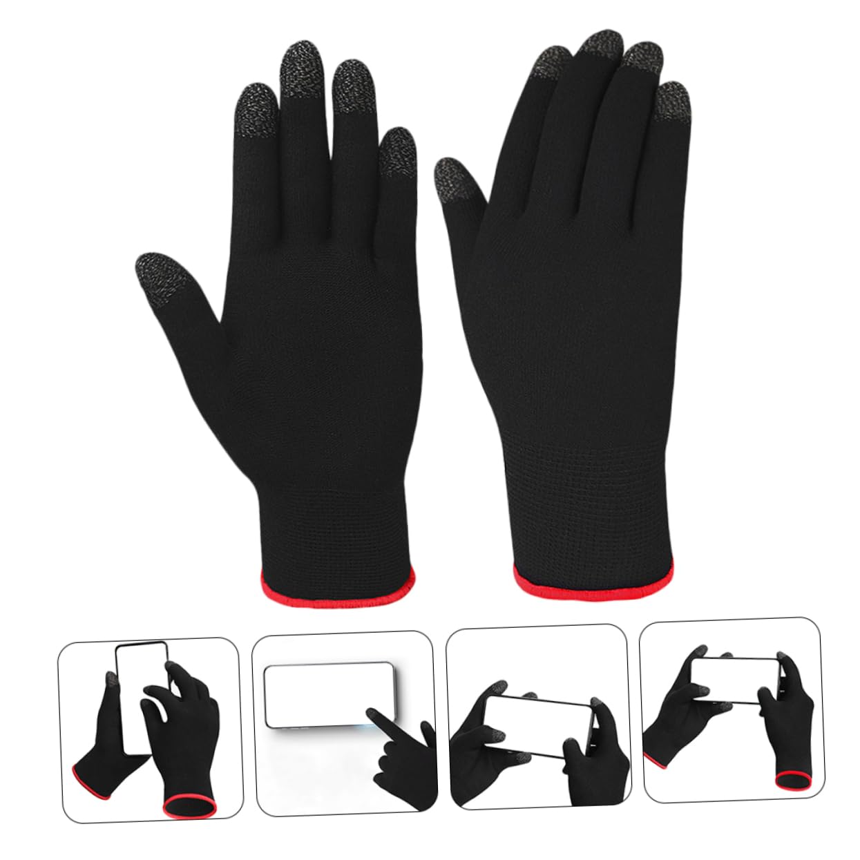 Didiseaon Thermal Gloves for Freezer Work Winter Mittens Non-slip Nano-fiber Material