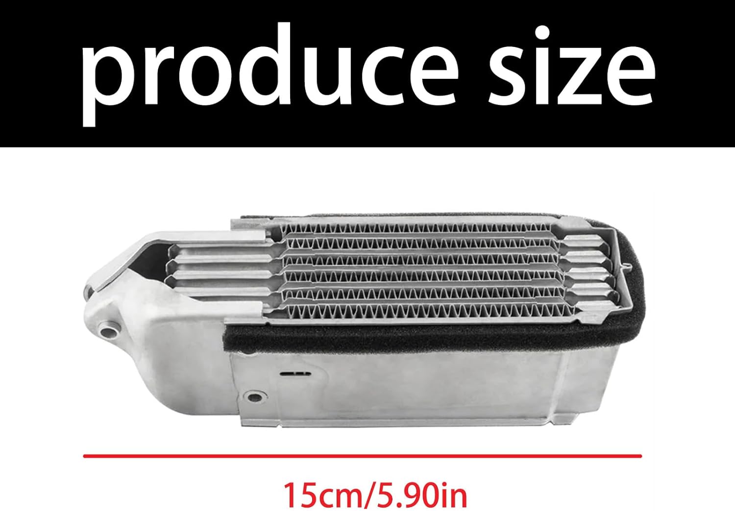 Upgrades Cooling Radiator Efficient Engine Coolers Radiator Replaces 113117021 Vehicle Accessories for Camping Car Strong Metal Transmission Coolers