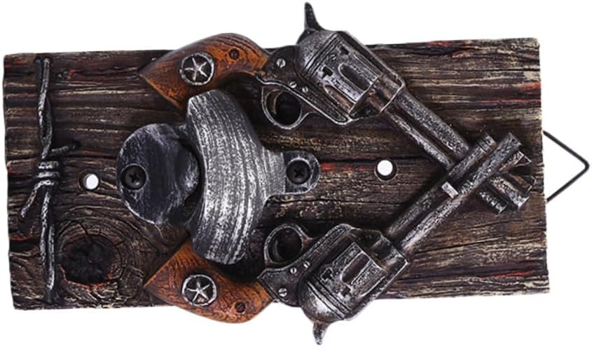 Funny Beer Bottle Opener Resin Hanging Bar Beer Opener Creative Retro Design for Home and Bar Use