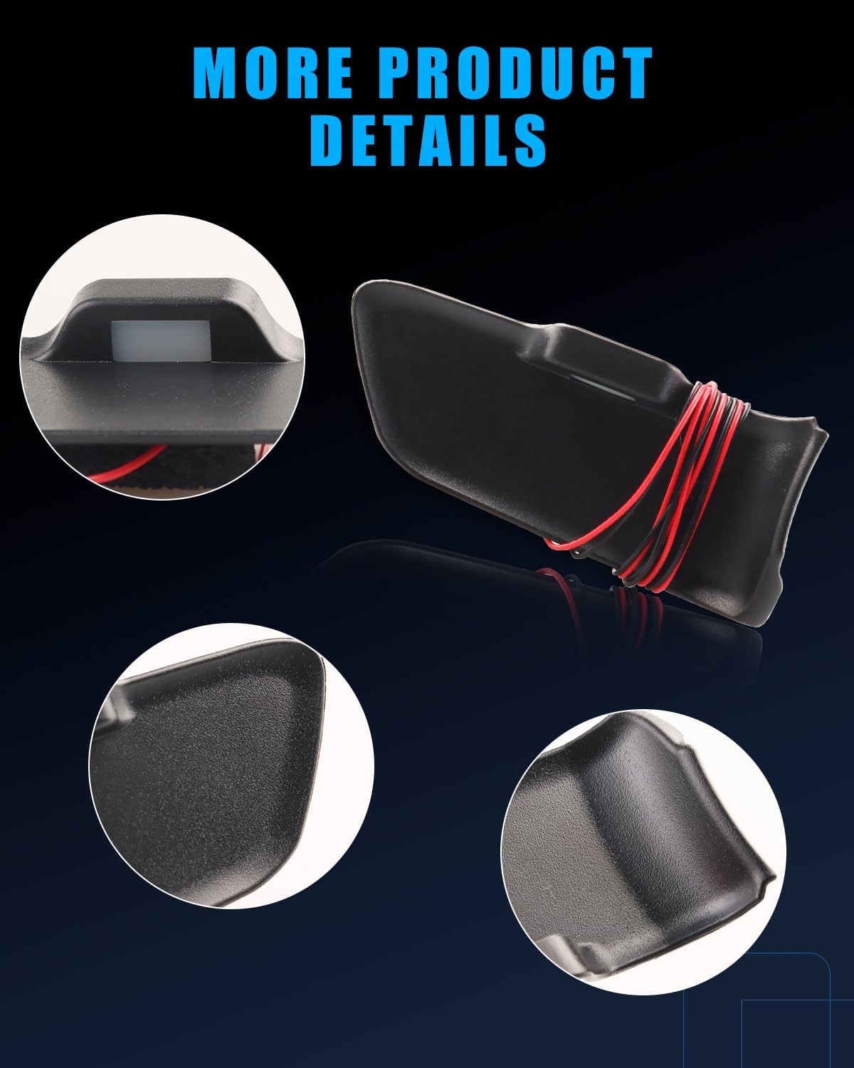 Blue LED Inner Door Handle Bowl Mood Light for Corolla 2020-2025 / Corolla Cross 2022-2025, Classy Interior Illumination, Decorative Interior Mood Lighting (Not for 2022 Corolla XSE Apex), 4PCS