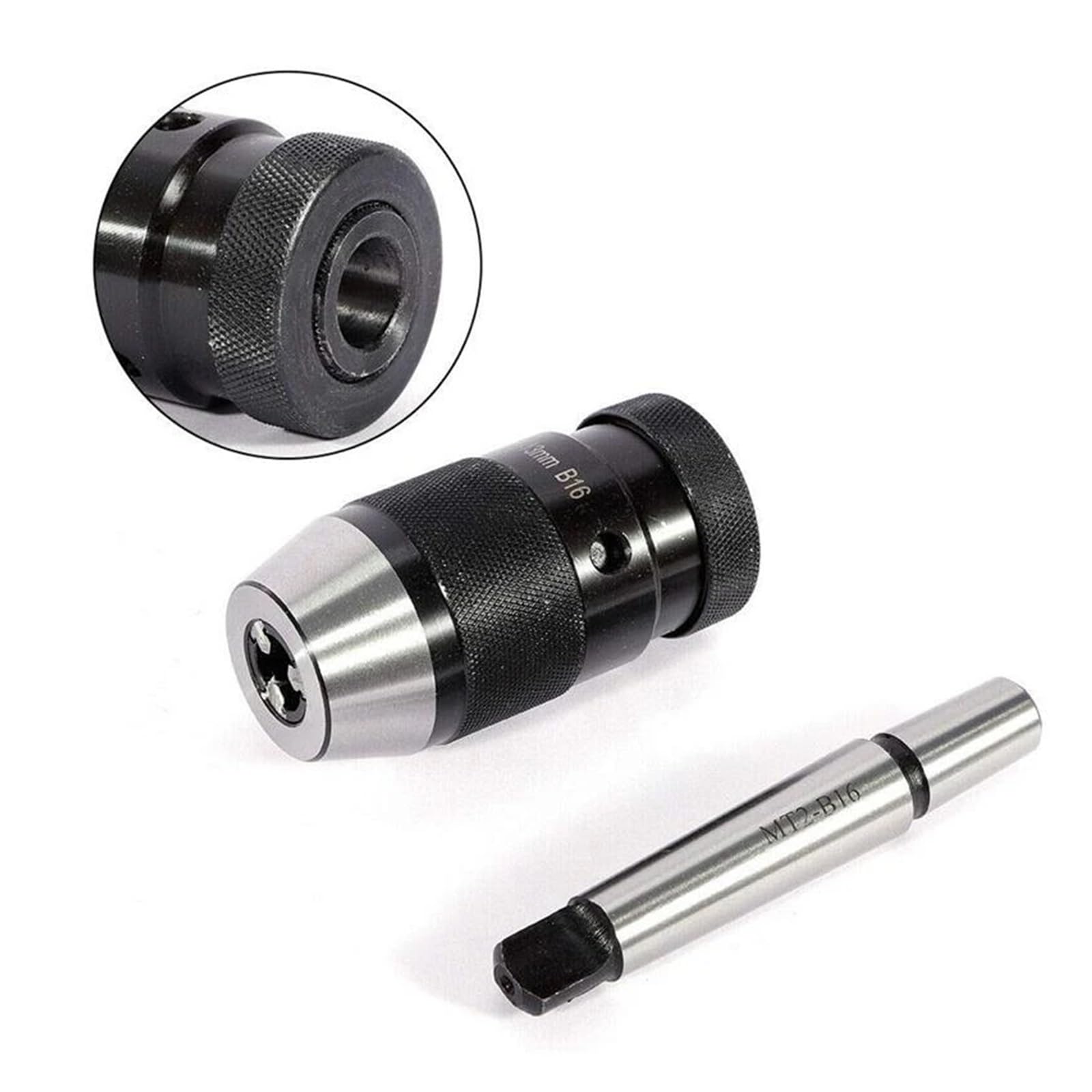 Mandril de Torno, 1 Pieza, Cono Morse MT1, MT2, MT3, B10, B12, B16, B18, B22, Mandril autoajustable, Herramienta cónica de Trabajo Ligero, Mandril de Torno(MTB3-B12 (1-10mm))