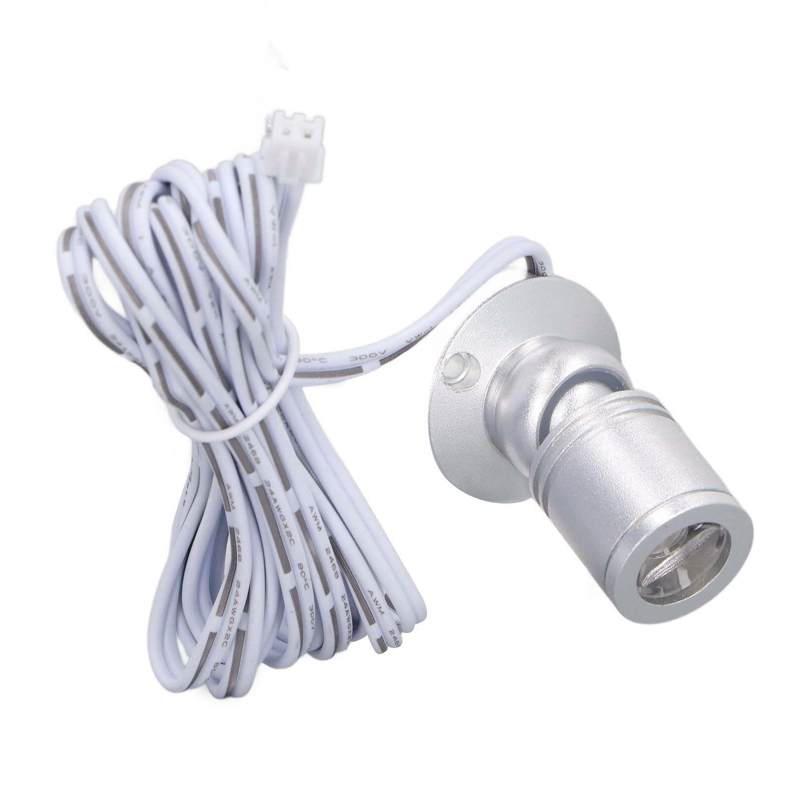 4 Faretti Con Display A Led, Mini Faretti Dimmerabili Da 5 V, Alimentati Tramite Usb Faretti Da Interni Faretti Con Display A Led Per Vetrina Di Gioielli, Portico D'ingresso (Luz De La Naturaleza)