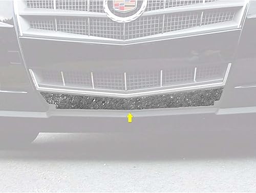 QAA Es compatible con Cadillac CTS Coupé 2011-2014 (1 pieza de rejilla frontal de acero inoxidable, inserto inferior) SG48250