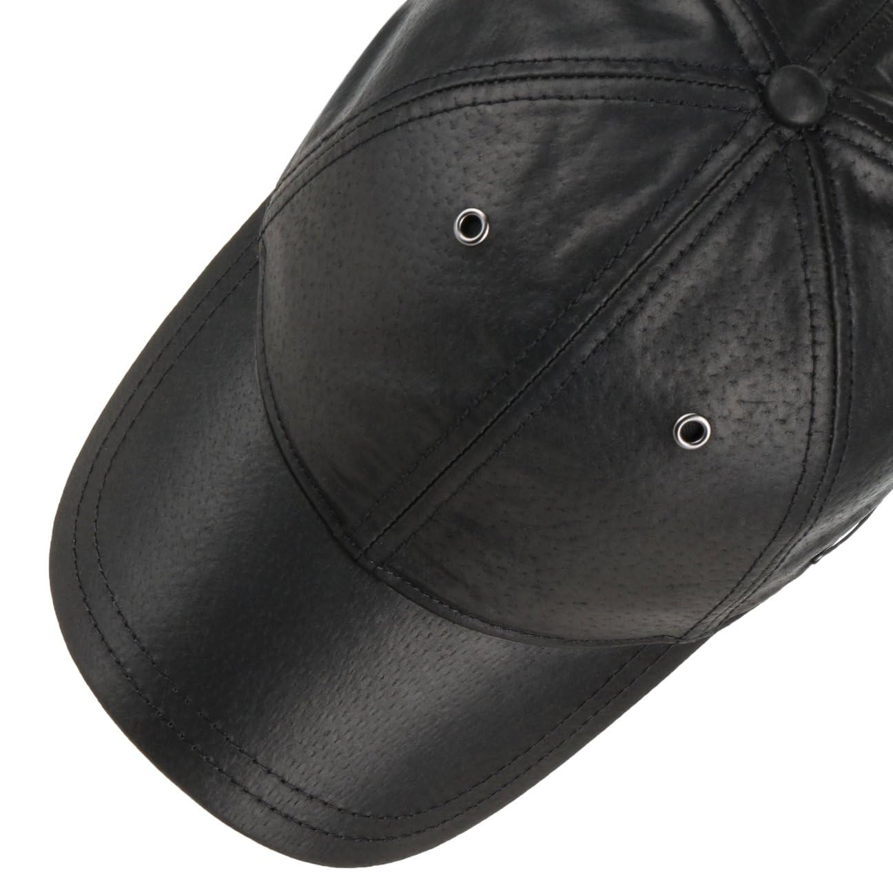 Stetson Joes Leather CapKobiety/Mężczyźni - czapka z daszkiem skórzana czapki ze skóry nappa bejsbolówka Metalowa sprzączka, Zima Jesień Lato