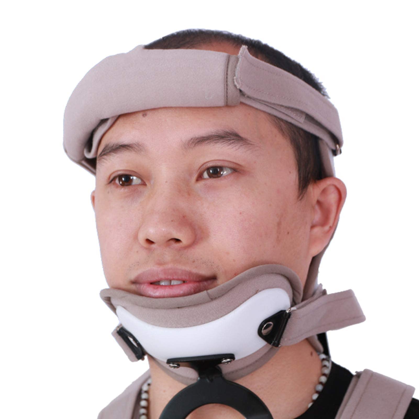 Corrector Torácico Cervical, Soporte De Rehabilitación De Órtesis Torácica Ajustable para El Cuello De La Cabeza para La Artritis Postraumática