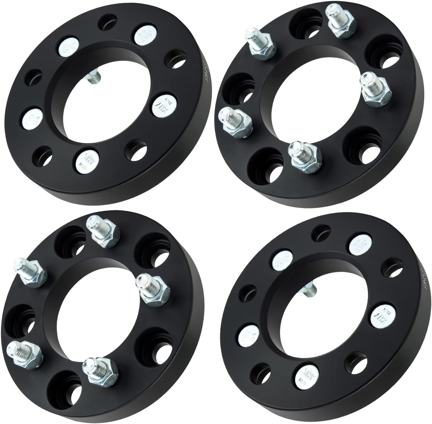 YIZBAP 5x5 to 5x4.5 Hubcentric Wheel Adapters, 1.25 inch