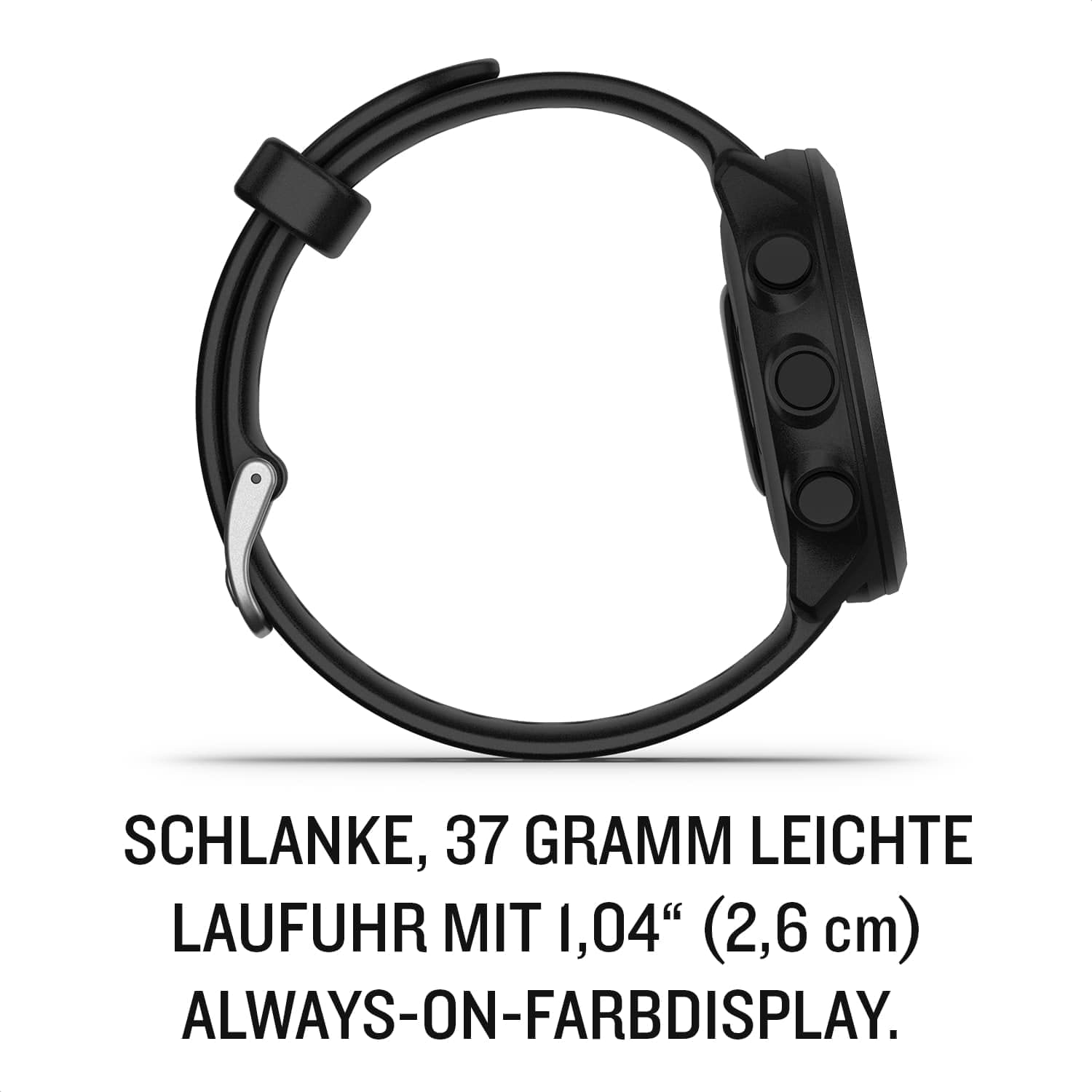 Garmin Forerunner 55 [renewed] – GPS-Laufuhr mit 1,04“ Always-On-Farbdisplay, täglichen Trainingsempfehlungen, Laufzeitprognose, über 15 Sport-Apps und bis zu 14 Tagen Akkulaufzeit [Generalüberholt]