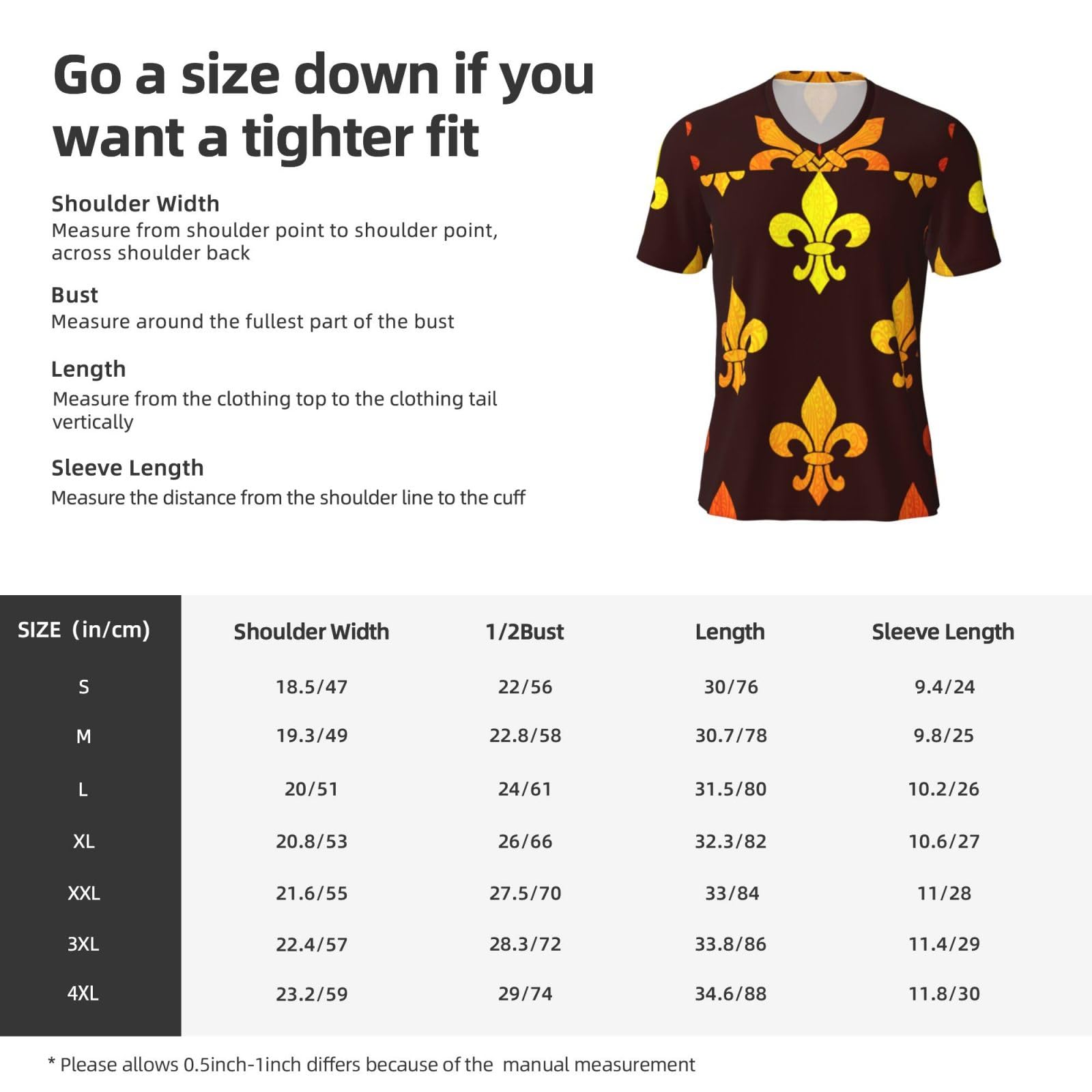 Stylish Athletic Sports Jersey Fleur-De-Lis-Mardi-Gras Men's Rugby Jersey Large Black