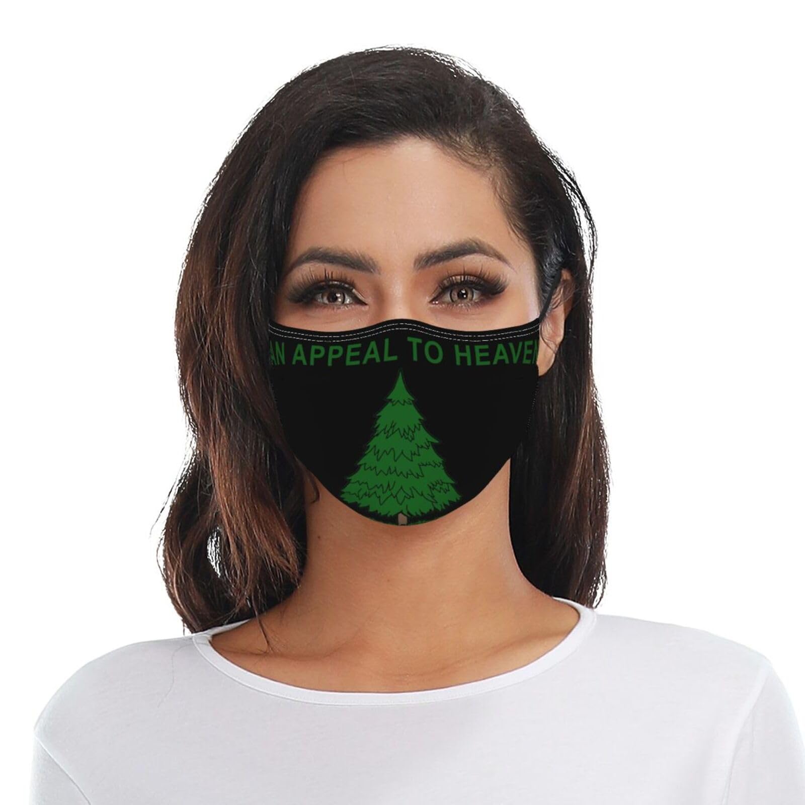 an-Appeal-to-Heaven-Pine-Tree Adult Dust Mask Adjustable Dust Face with 2 Filter86