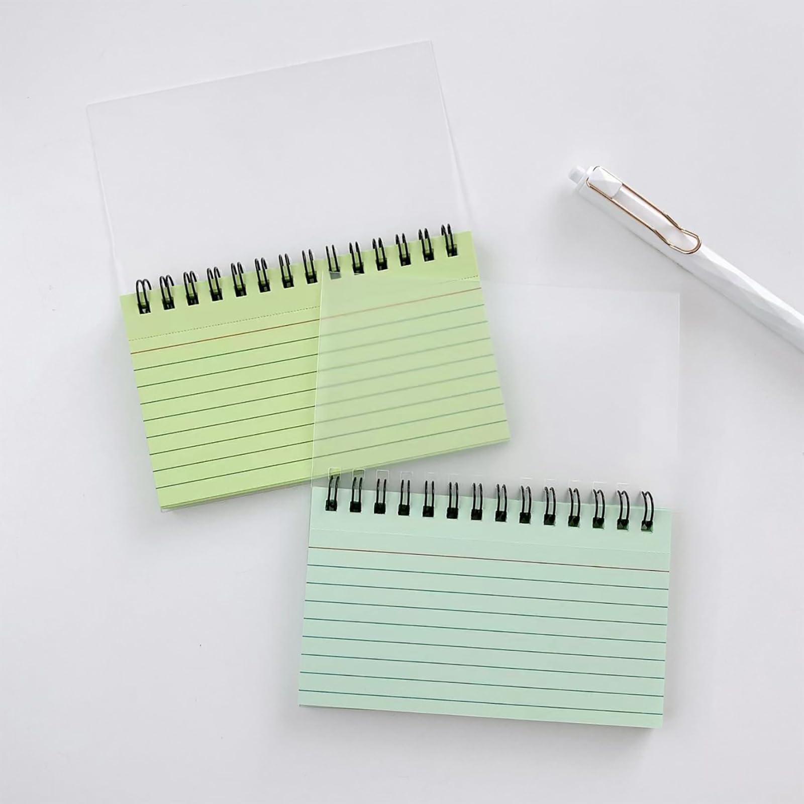 8piecces - Blocco note tascabile, a righe, 12,7 x 7,6 cm, 50 fogli, per scrivere e scrivere