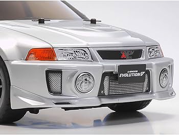 Amazon.com: TAMIYA 1/10 RC Mitsubishi Lancer Evolution V TT-02