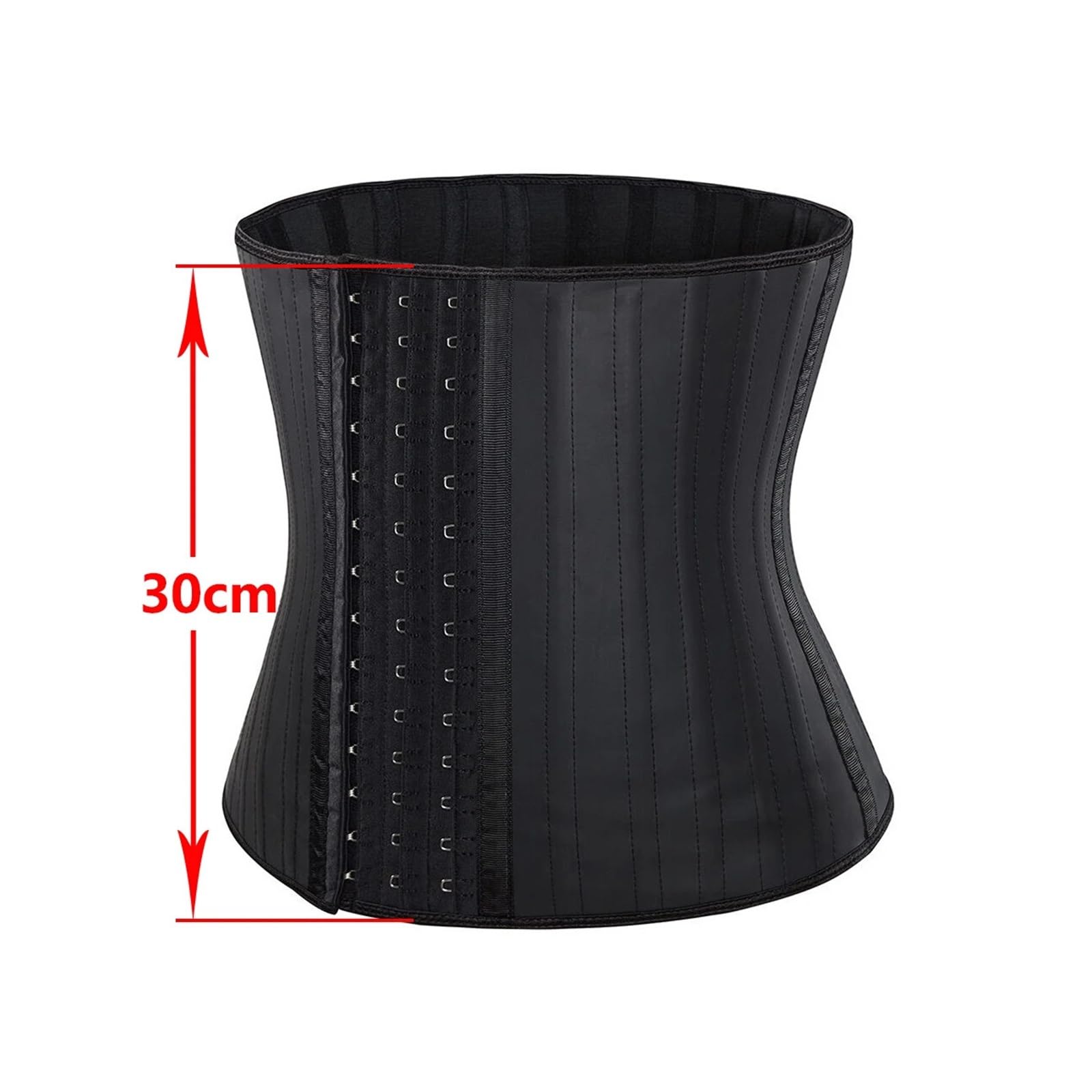 Cintura a Corsetto da Donna 30cm Latex Waist Trainer 25 Acciaio Osso Donne Fascette E Modellanti Corsetto Modellante Cinghia Body Shaper Guaine Dimagranti