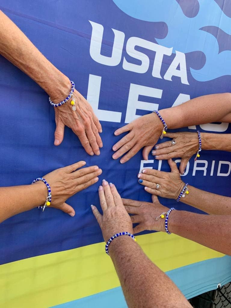 Tennis Karma Bracelet - Great Tennis Gift for Women - Makes Great Gifts for Tennis Players