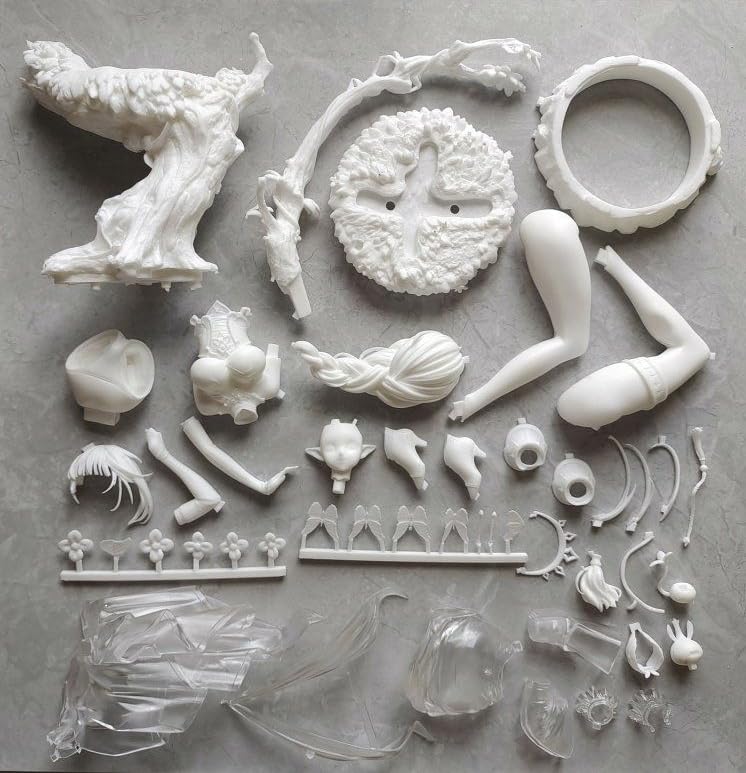 Amazon.co.jp: 白組み レジンキット ナイツクロニクル レナ 1/6