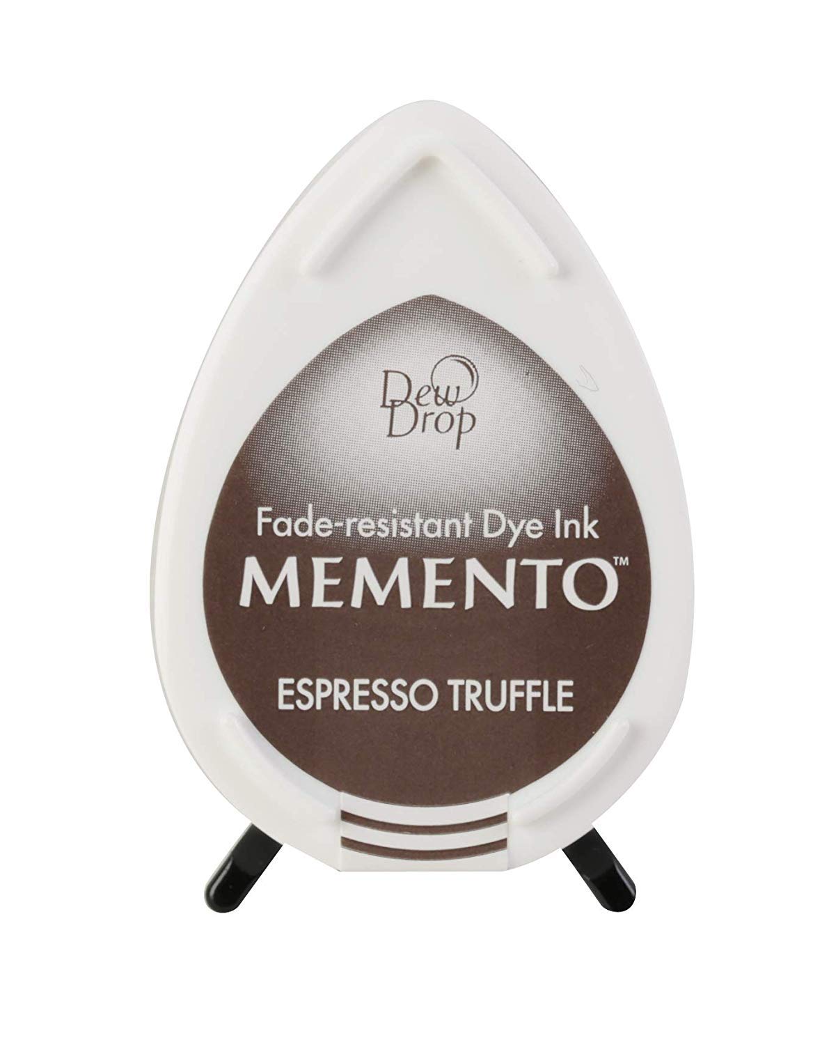 Tsukineko MD000808 Memento Dew Drop Fade Resistant Dye Inkpad, Espresso Truffle
