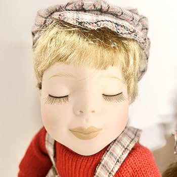 Amazon | ペア キス カップル 箱入り ポーセリンドール ビスクドール