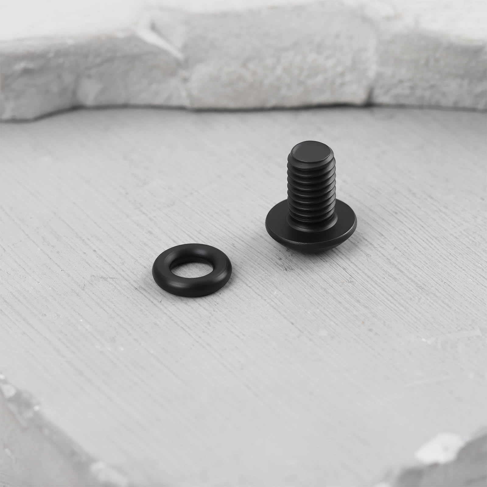 4 Stück M5x8mm Fahrradsattelklemmenschrauben mit O-Ringen Kompatibel mit Cube Nurad Attain Agree Und Litening