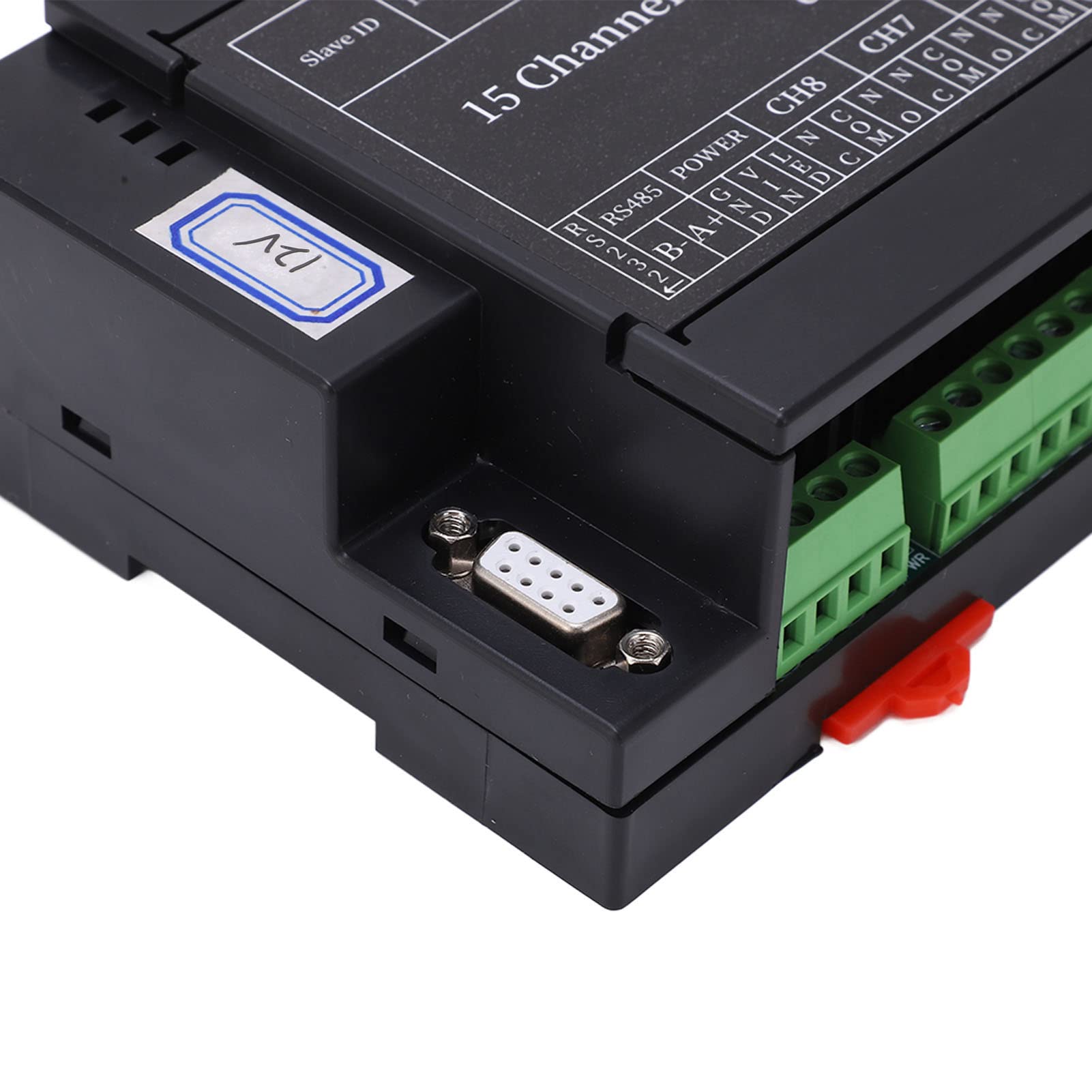 Módulo de Control de Interruptor de relé Avanzado para Automatización Industrial DC 12V Características de Servicio Pesado Material ABS de 15 Canales