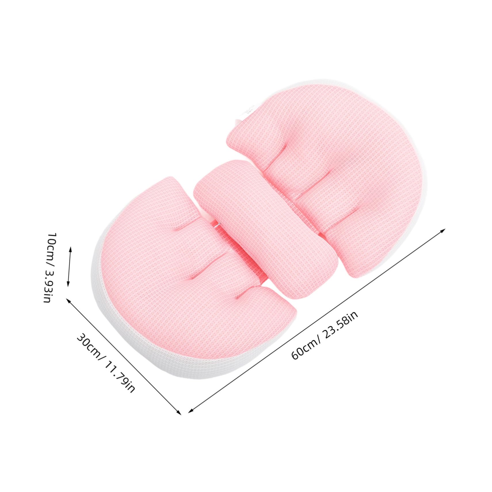Yardwe Small Pregnancy Pillow Maternity Pillow for Pregnant Women Lumbar Support for Sleep
