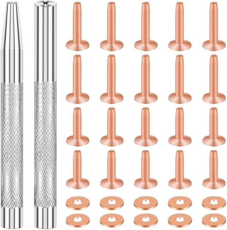 Versatile Rivet Accessories Blind Rivets Waterproof Aluminum Rivets Closed End Rivets Various Sizes And Kits Ideal For DIY Automotive And Furniture Repairs And Wood And Leather Crafts Fasteners