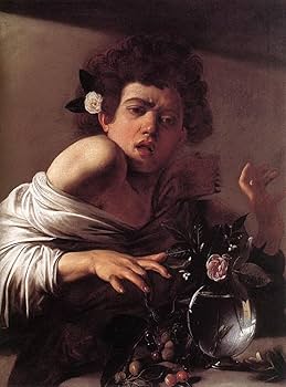 Amazon｜つの有名な絵画 – トカゲに噛まれた少年カラヴァッジョ